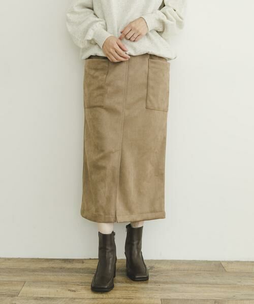 URBAN RESEARCH ITEMS / アーバンリサーチ アイテムズ スカート | フェイクスエードタイトスカート | 詳細6
