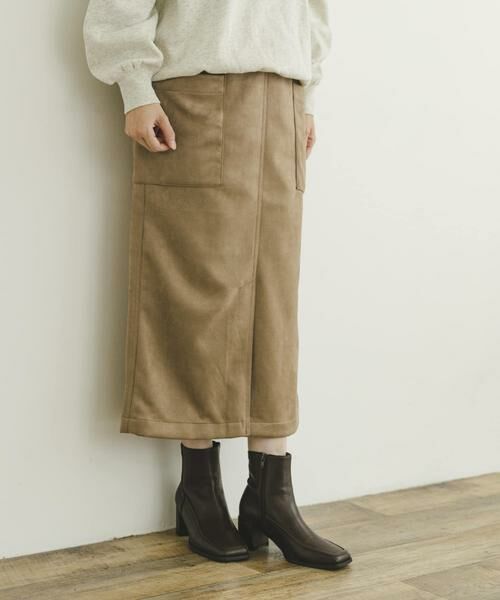 URBAN RESEARCH ITEMS / アーバンリサーチ アイテムズ スカート | フェイクスエードタイトスカート | 詳細7