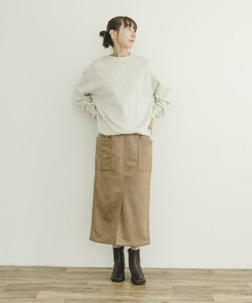 URBAN RESEARCH ITEMS / アーバンリサーチ アイテムズ スカート | フェイクスエードタイトスカート | 詳細8