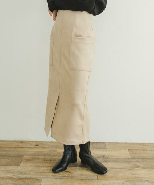 URBAN RESEARCH ITEMS / アーバンリサーチ アイテムズ スカート | フェイクスエードタイトスカート | 詳細14