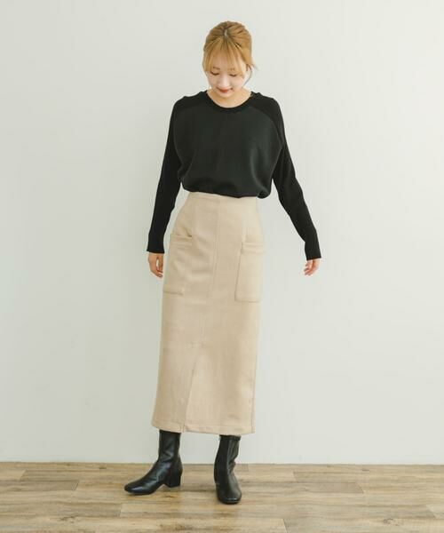 URBAN RESEARCH ITEMS / アーバンリサーチ アイテムズ スカート | フェイクスエードタイトスカート | 詳細15