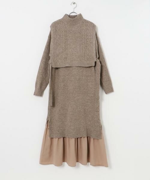 URBAN RESEARCH ITEMS / アーバンリサーチ アイテムズ ワンピース | ニットベストセットワンピース | 詳細13