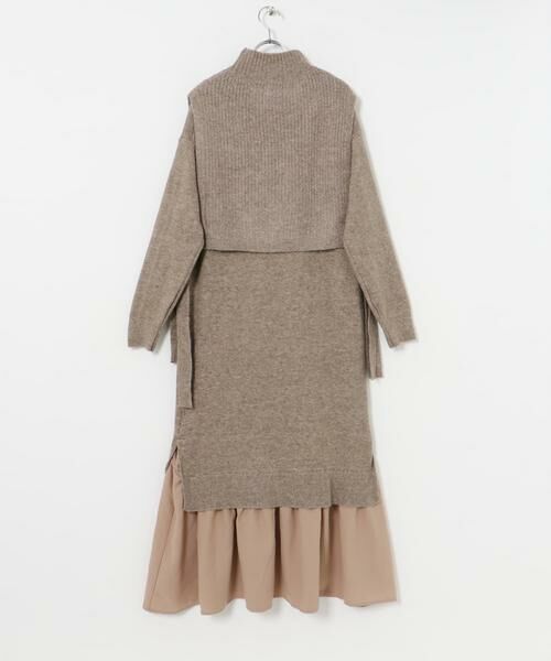 URBAN RESEARCH ITEMS / アーバンリサーチ アイテムズ ワンピース | ニットベストセットワンピース | 詳細16