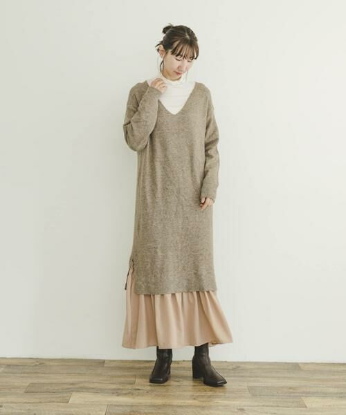 URBAN RESEARCH ITEMS / アーバンリサーチ アイテムズ ワンピース | ニットベストセットワンピース | 詳細7