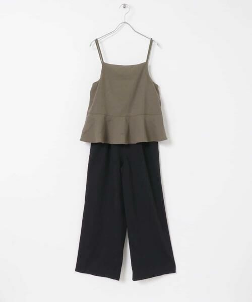 URBAN RESEARCH ITEMS / アーバンリサーチ アイテムズ ワンピース | ペプラムキャミオールインワン | 詳細7