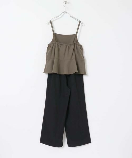 URBAN RESEARCH ITEMS / アーバンリサーチ アイテムズ ワンピース | ペプラムキャミオールインワン | 詳細9