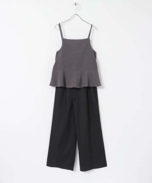 URBAN RESEARCH ITEMS / アーバンリサーチ アイテムズ ワンピース | ペプラムキャミオールインワン | 詳細18