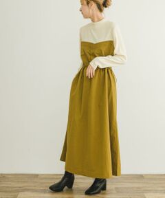 URBAN RESEARCH ITEMS / アーバンリサーチ アイテムズ ワンピース | リブドッキングナイロンワンピース