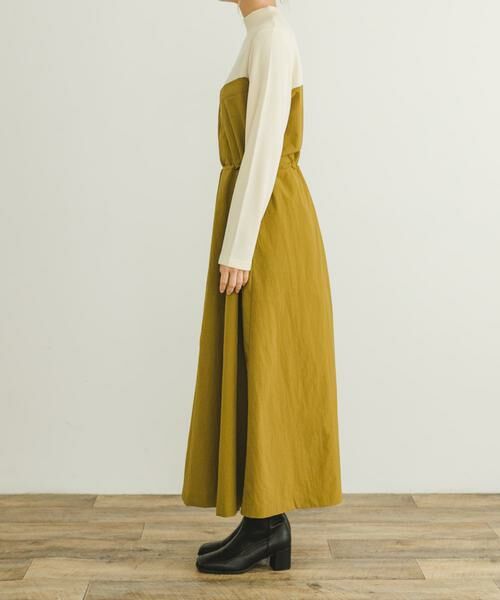 URBAN RESEARCH ITEMS / アーバンリサーチ アイテムズ ワンピース | リブドッキングナイロンワンピース | 詳細4