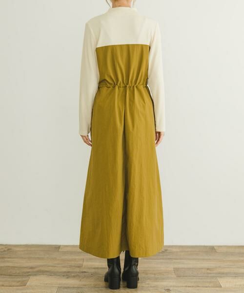 URBAN RESEARCH ITEMS / アーバンリサーチ アイテムズ ワンピース | リブドッキングナイロンワンピース | 詳細5