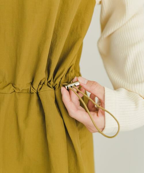 URBAN RESEARCH ITEMS / アーバンリサーチ アイテムズ ワンピース | リブドッキングナイロンワンピース | 詳細8