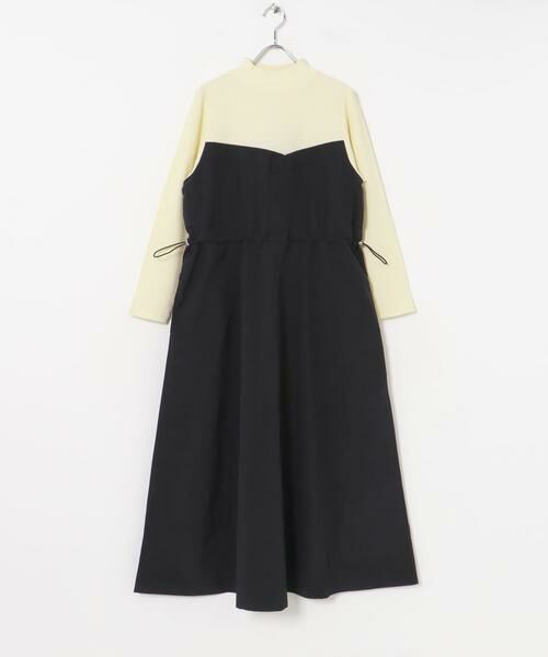 URBAN RESEARCH ITEMS / アーバンリサーチ アイテムズ ワンピース | リブドッキングナイロンワンピース | 詳細17