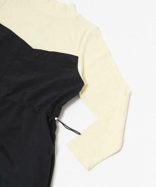 URBAN RESEARCH ITEMS / アーバンリサーチ アイテムズ ワンピース | リブドッキングナイロンワンピース | 詳細18