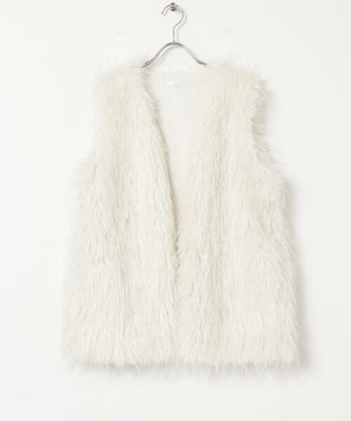 URBAN RESEARCH ITEMS / アーバンリサーチ アイテムズ その他アウター | フェイクファーベスト | 詳細4