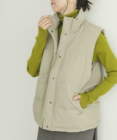 ❤️【新品・未使用】  ダウンジャケット ベージュ S 女性 SIX BY ONE（シックスバイワン）の「＜SIX BY ONE＞ハイカラー