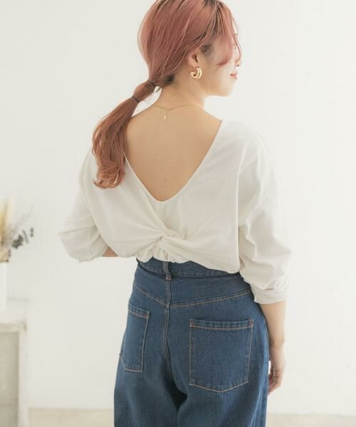 URBAN RESEARCH ITEMS / アーバンリサーチ アイテムズ Tシャツ | バックツイストカットソー | 詳細22