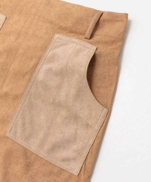 URBAN RESEARCH ITEMS / アーバンリサーチ アイテムズ スカート | フェイクスエード配色スカート∴ | 詳細2