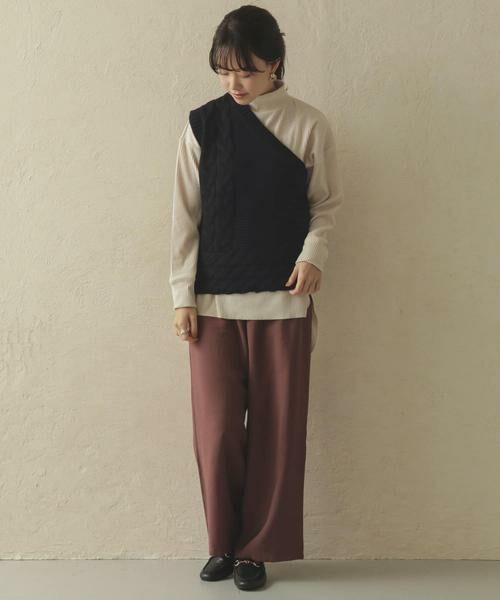 URBAN RESEARCH ITEMS / アーバンリサーチ アイテムズ ニット・セーター | ケーブルワンショルニット∴ | 詳細10