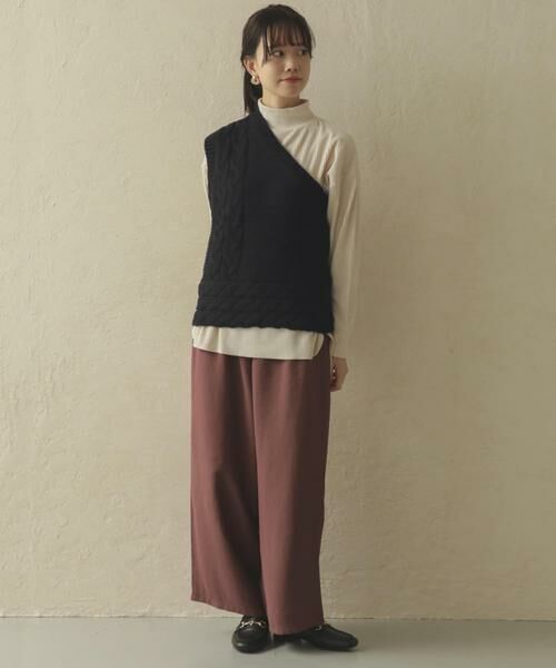 URBAN RESEARCH ITEMS / アーバンリサーチ アイテムズ ニット・セーター | ケーブルワンショルニット∴ | 詳細11