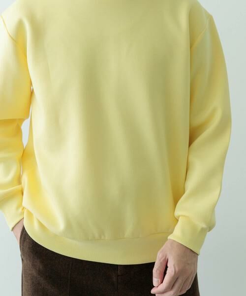 URBAN RESEARCH ITEMS / アーバンリサーチ アイテムズ スウェット | ストレッチダンボール クルーネックプルオーバー | 詳細2