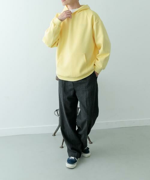URBAN RESEARCH ITEMS / アーバンリサーチ アイテムズ パーカー | ストレッチダンボール プルオーバーパーカー | 詳細4