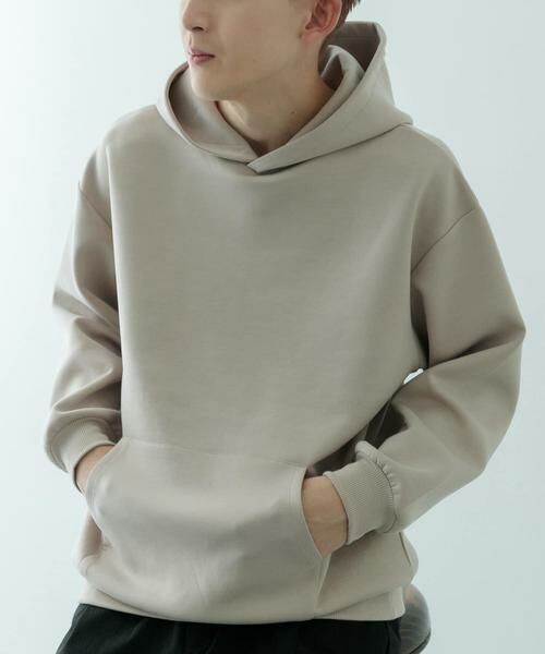 URBAN RESEARCH ITEMS / アーバンリサーチ アイテムズ パーカー | ストレッチダンボール プルオーバーパーカー | 詳細23