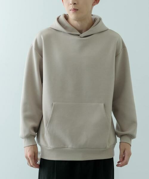 URBAN RESEARCH ITEMS / アーバンリサーチ アイテムズ パーカー | ストレッチダンボール プルオーバーパーカー | 詳細24