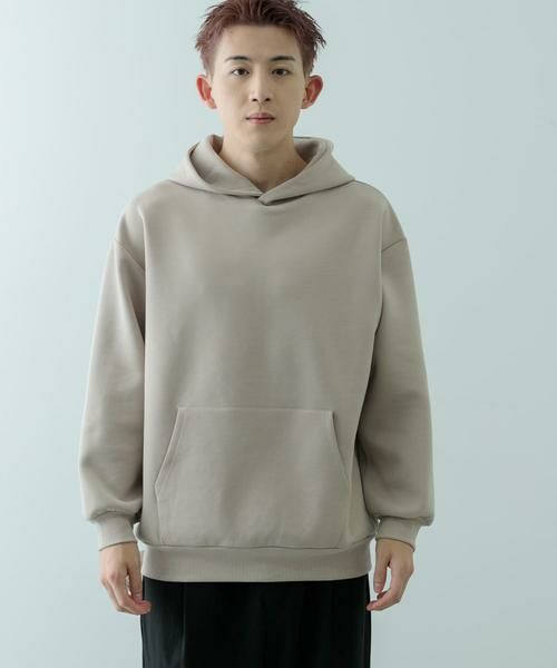 URBAN RESEARCH ITEMS / アーバンリサーチ アイテムズ パーカー | ストレッチダンボール プルオーバーパーカー | 詳細26