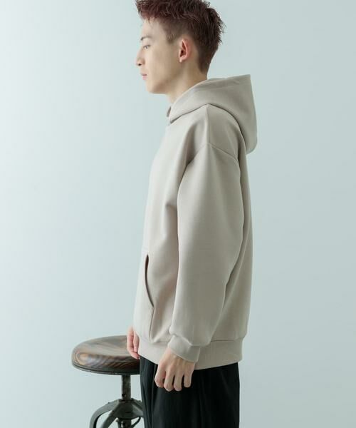 URBAN RESEARCH ITEMS / アーバンリサーチ アイテムズ パーカー | ストレッチダンボール プルオーバーパーカー | 詳細27