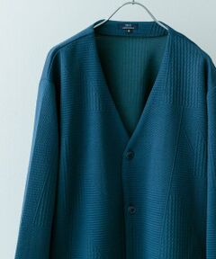 URBAN RESEARCH ITEMS / アーバンリサーチ アイテムズ カーディガン・ボレロ | ジオメジャカード カットソーカーディガン