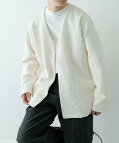 URBAN RESEARCH ITEMS / アーバンリサーチ アイテムズ カーディガン・ボレロ | ジオメジャカード カットソーカーディガン