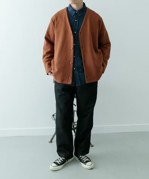 URBAN RESEARCH ITEMS / アーバンリサーチ アイテムズ カーディガン・ボレロ | ジオメジャカード カットソーカーディガン | 詳細6