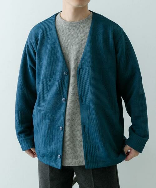 URBAN RESEARCH ITEMS / アーバンリサーチ アイテムズ カーディガン・ボレロ | ジオメジャカード カットソーカーディガン | 詳細17