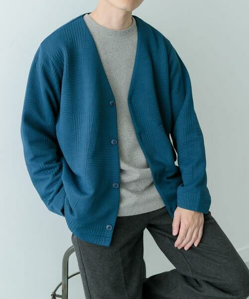 URBAN RESEARCH ITEMS / アーバンリサーチ アイテムズ カーディガン・ボレロ | ジオメジャカード カットソーカーディガン | 詳細19