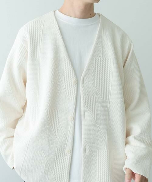 URBAN RESEARCH ITEMS / アーバンリサーチ アイテムズ カーディガン・ボレロ | ジオメジャカード カットソーカーディガン | 詳細29