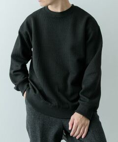 URBAN RESEARCH ITEMS / アーバンリサーチ アイテムズ Tシャツ | ジオメジャカード クルーネックトップス