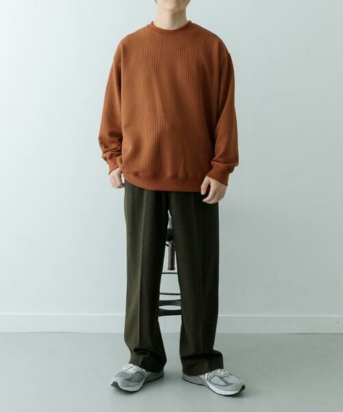 URBAN RESEARCH ITEMS / アーバンリサーチ アイテムズ Tシャツ | ジオメジャカード クルーネックトップス | 詳細6