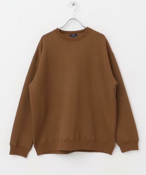 URBAN RESEARCH ITEMS / アーバンリサーチ アイテムズ Tシャツ | ジオメジャカード クルーネックトップス | 詳細7