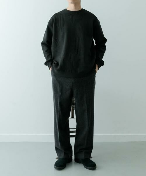 URBAN RESEARCH ITEMS / アーバンリサーチ アイテムズ Tシャツ | ジオメジャカード クルーネックトップス | 詳細23