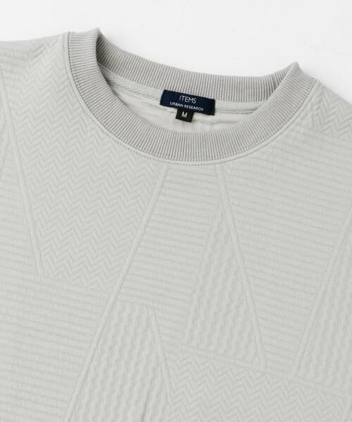 URBAN RESEARCH ITEMS / アーバンリサーチ アイテムズ Tシャツ | ジオメジャカード クルーネックトップス | 詳細30