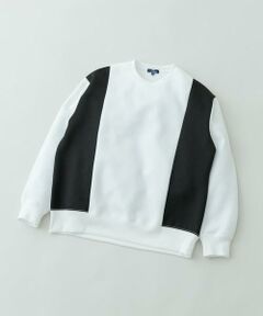 URBAN RESEARCH ITEMS / アーバンリサーチ アイテムズ スウェット | ストレッチダンボール 切替トップス B