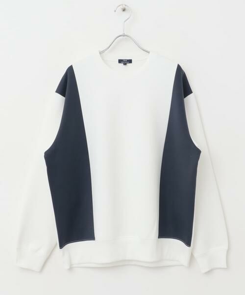 URBAN RESEARCH ITEMS / アーバンリサーチ アイテムズ スウェット | ストレッチダンボール 切替トップス B | 詳細22