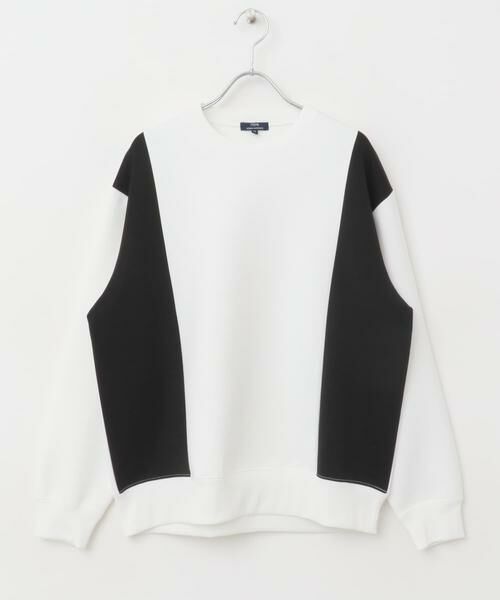 URBAN RESEARCH ITEMS / アーバンリサーチ アイテムズ スウェット | ストレッチダンボール 切替トップス B | 詳細30