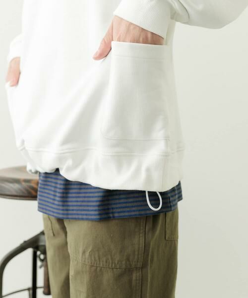 URBAN RESEARCH ITEMS / アーバンリサーチ アイテムズ スウェット | サイドポケット スウェットプルオーバー | 詳細9