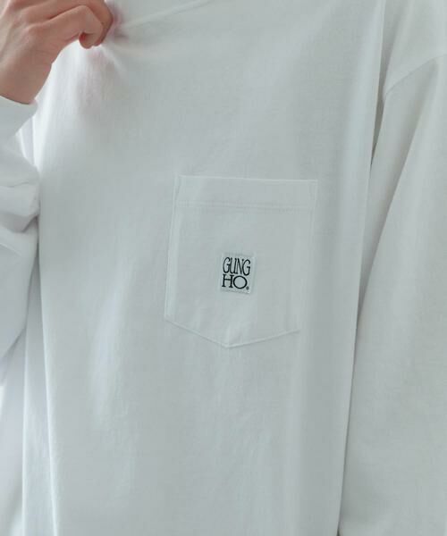 URBAN RESEARCH ITEMS / アーバンリサーチ アイテムズ Tシャツ | 『別注』GUNGHO×ITEMS　ポケットロングTシャツ | 詳細1