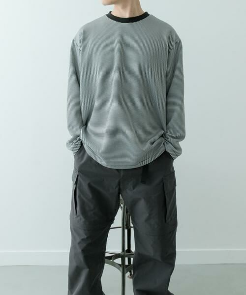 URBAN RESEARCH ITEMS / アーバンリサーチ アイテムズ Tシャツ | ダンボール ロングスリーブ カットソー | 詳細25