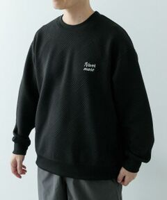 URBAN RESEARCH ITEMS / アーバンリサーチ アイテムズ スウェット | 『XLサイズあり』刺繍ジャカードロングスリーブカットソー