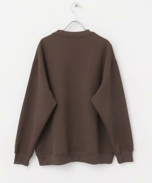 URBAN RESEARCH ITEMS / アーバンリサーチ アイテムズ スウェット | 『XLサイズあり』刺繍ジャカードロングスリーブカットソー | 詳細17