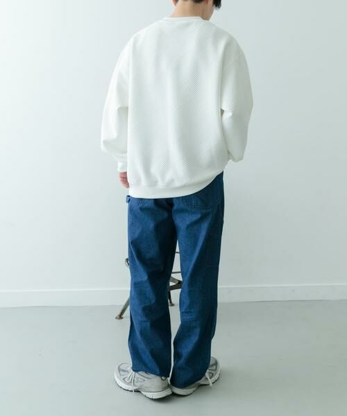 URBAN RESEARCH ITEMS / アーバンリサーチ アイテムズ スウェット | 『XLサイズあり』刺繍ジャカードロングスリーブカットソー | 詳細25
