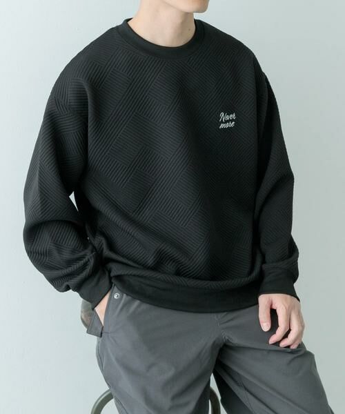 URBAN RESEARCH ITEMS / アーバンリサーチ アイテムズ スウェット | 『XLサイズあり』刺繍ジャカードロングスリーブカットソー | 詳細30